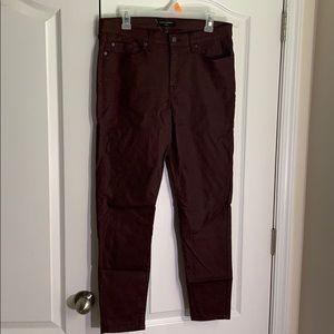 Maroon Jeans
